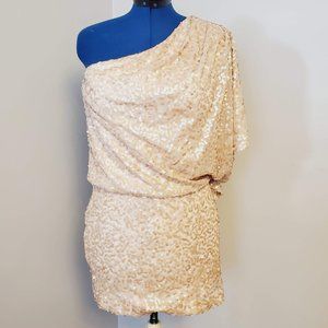 One shoulder Jessica Simpson Cocktail dress, size 10